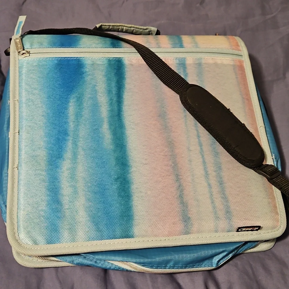 Colorful Gradient Laptop Bag/Binder Never Used